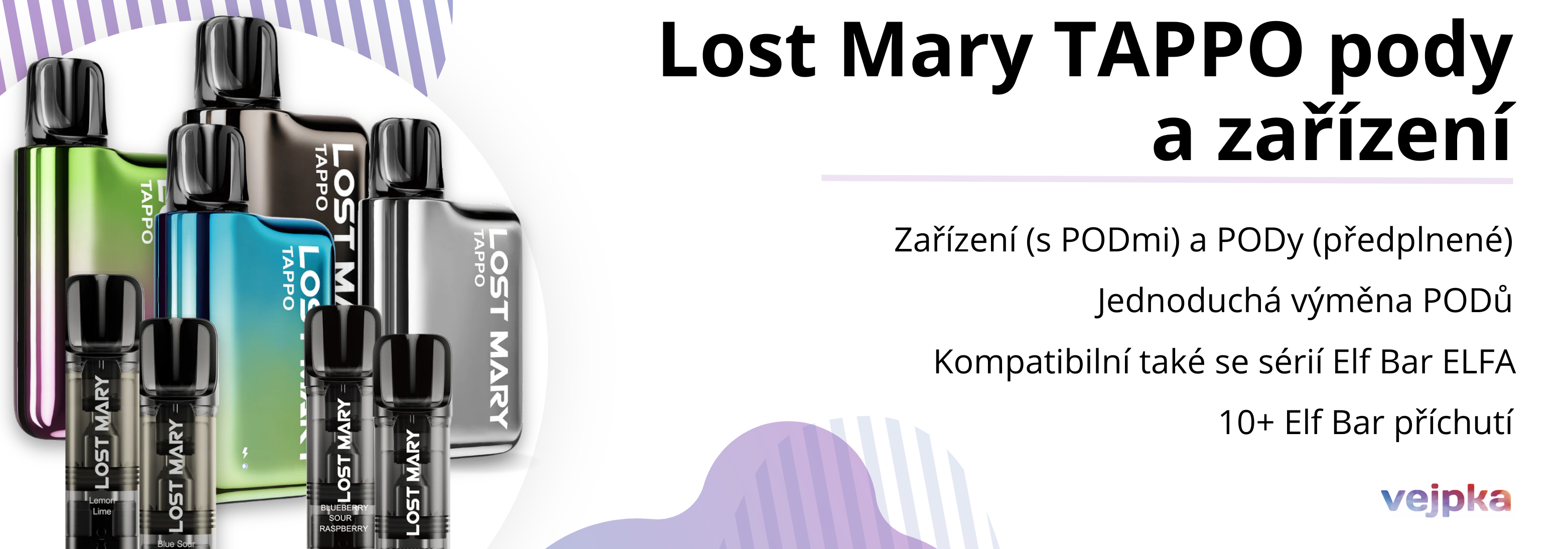 Banner kategória Lost Mary Tappo